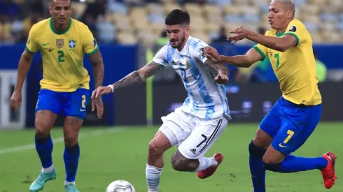 De Paul mandó a callar a Richarlison