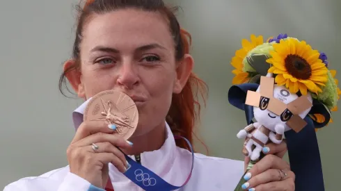 La emoción por su primera medalla en unos JJ.OO.