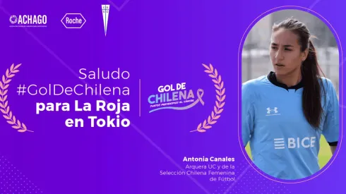 Antonia Canales fue la jugadora de Universidad Católica que recibió la nominación para viajar a Tokio junto a la Roja Femenina.