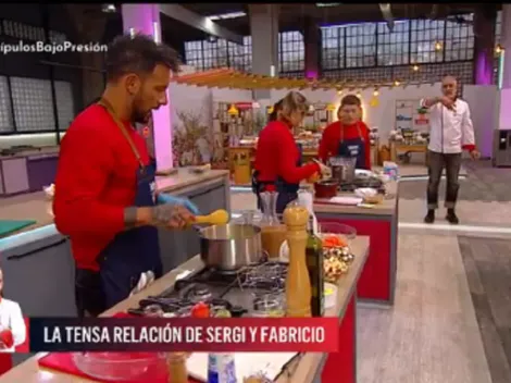 Fabricio y Sergi protagonizan tenso cruce en El Discípulo del Chef