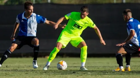 Roco sigue sumando minutos en la pretemporada del Elche.