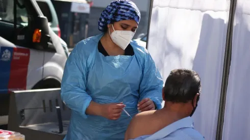 No habrá vacunación de primeras dosis esta semana.   Foto: Agencia Uno.
