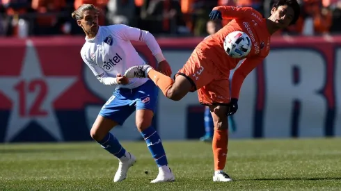 Thiago Vecino jugó por la selección uruguaya en categoría Sub 20, con registro de dos goles en siete partidos