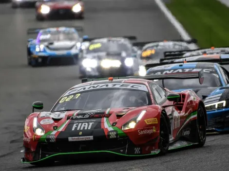 Benjamín Hites es top ten en las 24 Horas de Spa