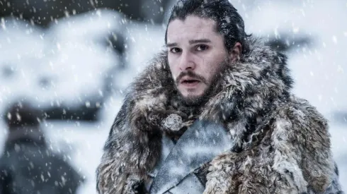 Kit Harington en uno de los momentos más complejos de su personaje en Game of Thrones.