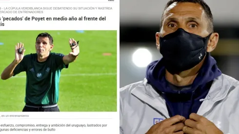 Gustavo Poyet tuvo complicaciones en el fútbol español y algunas se repiten en su paso por la UC