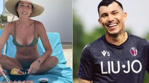 Federica Torti se lució con plato para el Pitbull