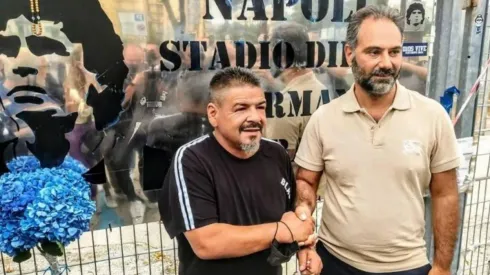 Hugo Maradona lanzó su campaña para ser alcalde de Napoli