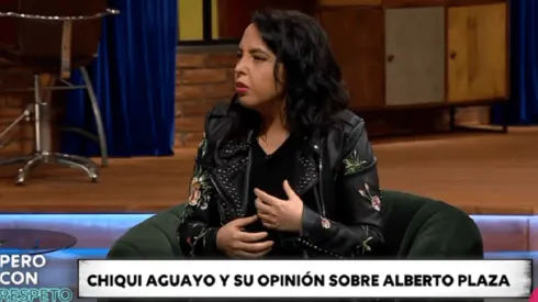 Chiqui Aguayo arremete contra Alberto Plaza