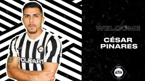 César Pinares parte al fútbol de Turquía.