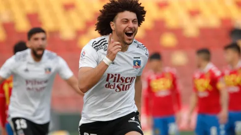 Maximiliano Falcón marcó el gol del triunfo de Colo Colo sobre Unión Española.