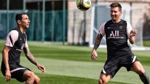 Di María afirma que Messi está feliz en el PSG.