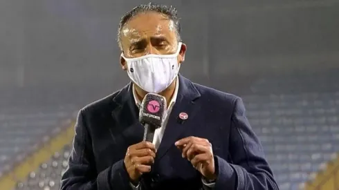 Jorge Cubillos se empapó en partido entre Huachipato y la UC