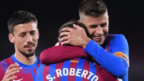 Piqué marcó uno de los goles ante Real Sociedad