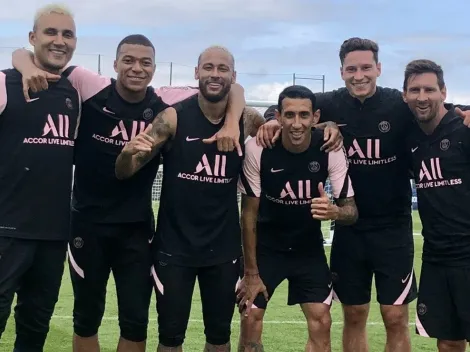 Abusadores: Messi, Mbappé y Ney ganan futbolito en PSG