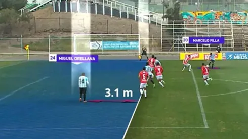 ¡Tres metros adelantado! Árbitro valida insólito gol de Magallanes