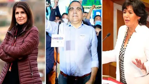 Paula Narváez, Carlos Maldonado y Yasna Provoste son los candidatos.  (Foto: Agencia Uno).