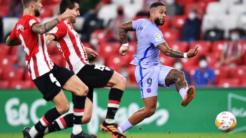 Memphis Depay se lució con un auténtico golazo.