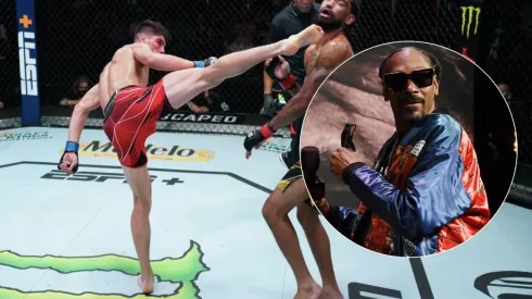 Snoop Dogg disfrutó con la tremenda patada de Ignacio Jaula Bahamondes en el UFC