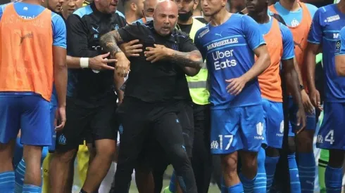 Sampaoli y el OM vivieron una batalla campal ante Niza.