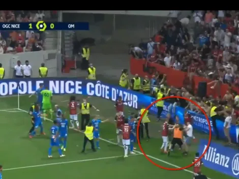 ¡Impacto! Jorge Desio deja nocaut a hincha del Niza