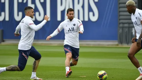 Lionel Messi tiene un par de semanas trabajando con el PSG.