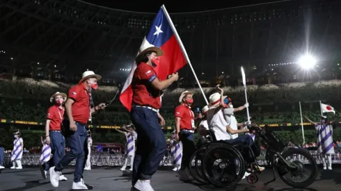 El Team Chile fue liderado por la tenista Francisca Mardones y por el nadador Alberto Abarza.