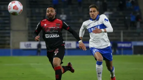 Cerezo abrió la cuenta a los 42' de juego ante la UC.