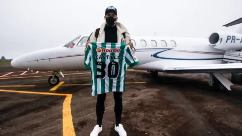 Nicolás Castillo fue oficializado como nuevo jugador de Juventude.