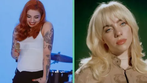 Mon Laferte y Billie Eilish, dos de las artistas más exitosas de la actualidad.