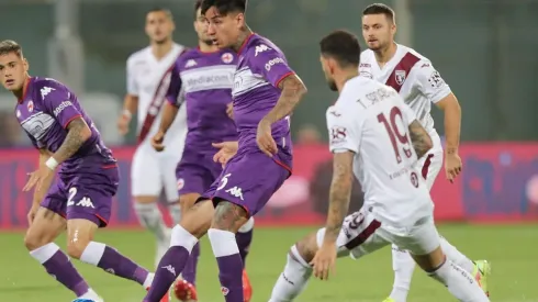 Erick Pulgar fue titular en la primera fecha de la Serie A, en la derrota de Fiorentina ante Roma.