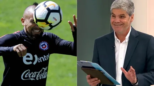 Arturo Vidal dejó fascinado a Juan Cristóbal Guarello con su escapada desde Europa a la selección chilena