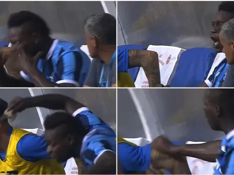 Balotelli explota: golpea a un compañero y empapela al DT