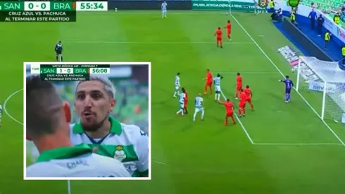 Diego Valdés aportó con una asistencia en triunfo del Santos