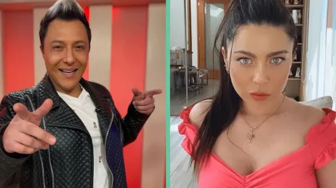 Sergio Rojas y Daniela Aránguiz.