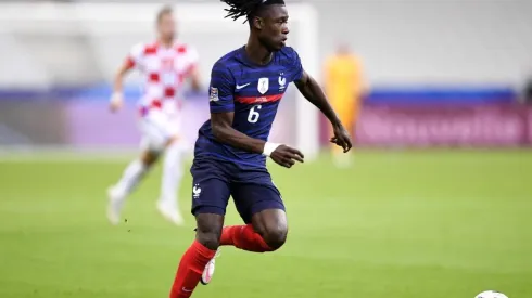 Eduardo Camavinga ya logró debutar con la selección de Francia con 18 años.