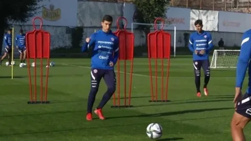 Robbie ya entrena junto a La Roja en Juan Pinto Durán.