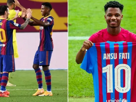El heredero: Barcelona le da la 10 de Messi a Ansu Fati