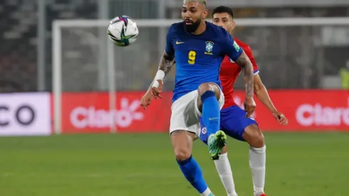 Gabigol cumplió un sueño con la 9 de Brasil