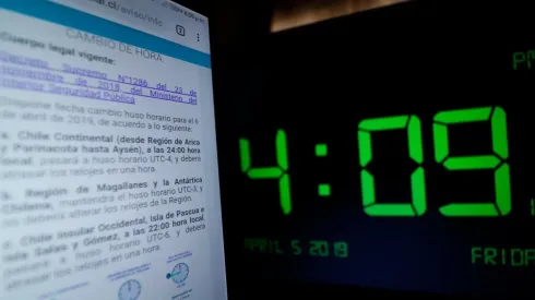 El cambio de hora no rige para la región de Magallanes y la Antártica Chilena por tener un horario especial.