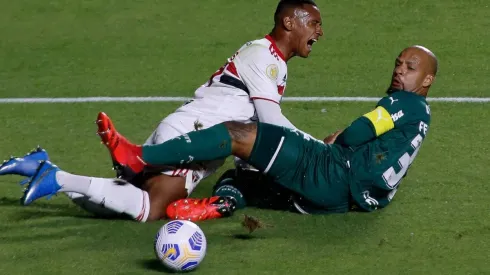 Felipe Melo adelantó el clásico entre Brasil y Argentina, dando consejos de como frenar a Lio Messi. | Foto: Getty Images