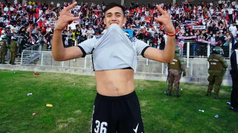 Pablo Solari, figura del Colo Colo campeón de la Copa Chile.