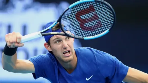 Nicolás Jarry quedó a un triunfo de ingresar al cuadro principal del Challenger de Cassis. | Foto: Getty Images