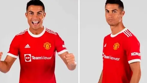 Cristiano ya posó con la dorsal 7 de su nuevo equipo
