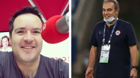 Caamaño asegura que Vidal irá atrás de Iván Morales, que será el único punta ante Colombia.