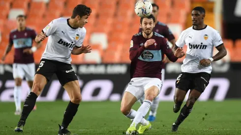 Ferreyra jugando por Celta de Vigo
