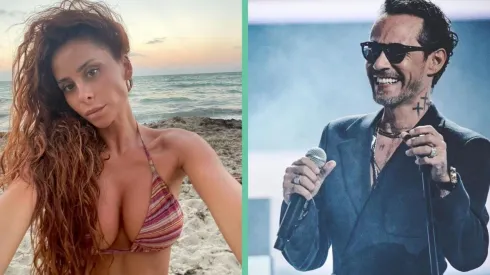 Camila Gallardo y Marc Anthony.