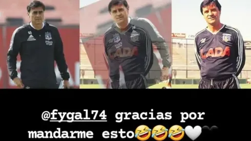 Los colocolinos están impactados con la similitud entre las imágenes de Gustavo Quinteros y Mirko Jozic