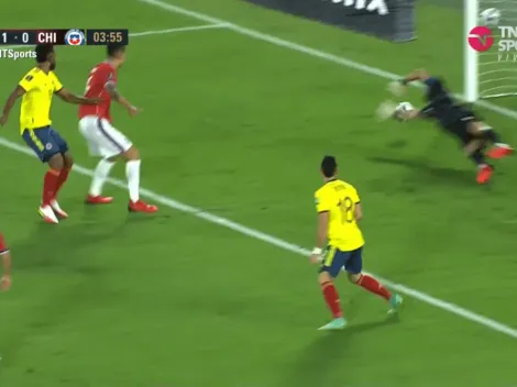 Golazo de Colombia a Chile anulado por el VAR