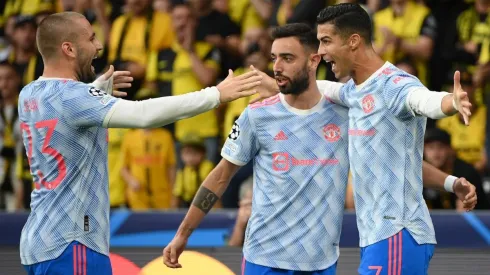 Cristiano Ronaldo aprovechó una gran asistencia de Bruno Fernandes.